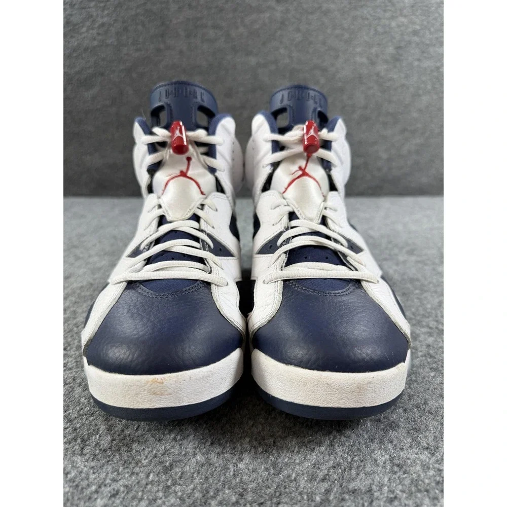 Nike Air Jordan 6 Retro Midnight Navy Shoes Mens‎ 9.5 Sneakers CT8529-164